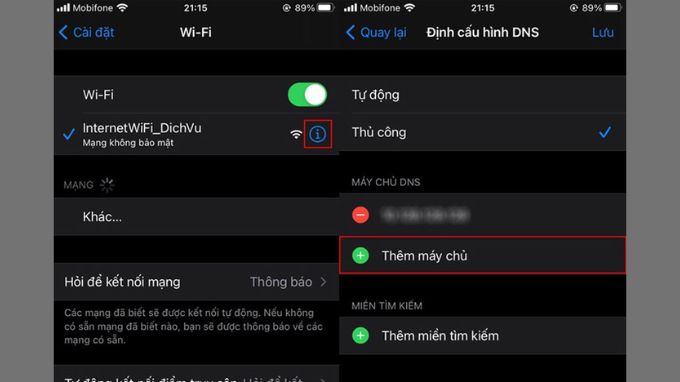 khắc phục iPhone không kết nối được WiFi cách 8