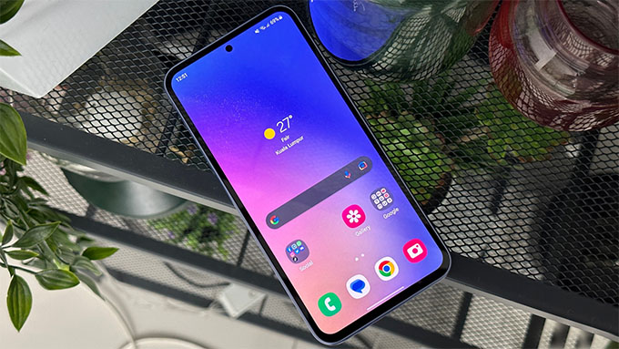 Màn hình Galaxy A54 5G cho khả năng hiển thị sắc nét