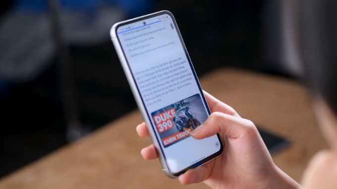 Màn hình Galaxy S23 FE kích thước lớn hơn