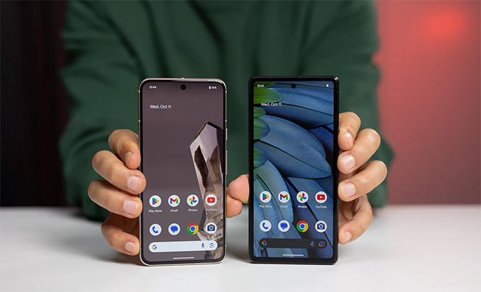 Pixel 8 đi kèm với màn hình 6,2 inhc