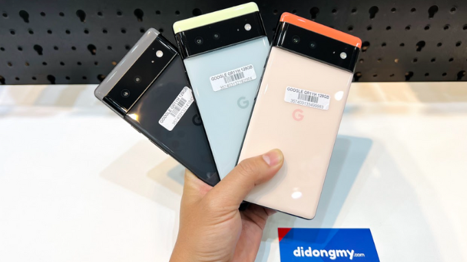 Thiết kế Google Pixel 6 khá quen thuộc với người dùng