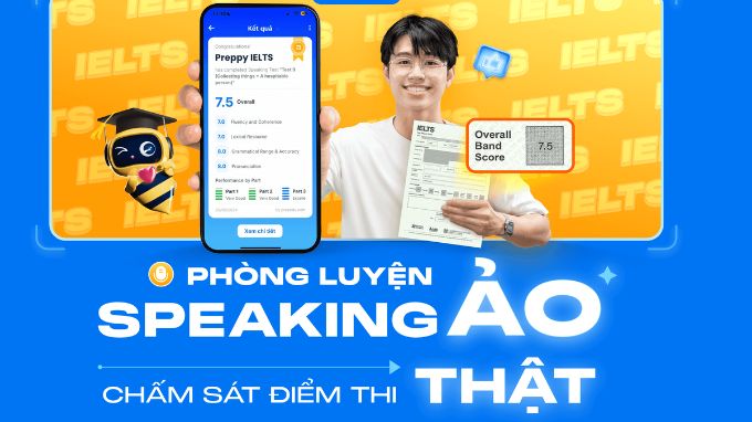Phòng Speaking ảo tại Prep