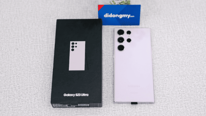 Galaxy S23 Ultra với thiết kế khung thép chắc chắn