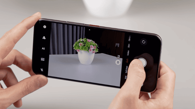 Hệ thống camera Nubia Air 50MP với thiết lập đơn giản