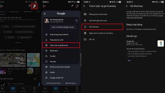 Cách hủy đăng ký ChatGPT Plus trên điện thoại