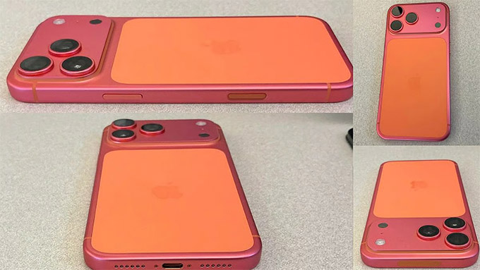 Sự thật về việc iPhone 17 Pro màu Cosmic Orange 'đổi màu hồng'?