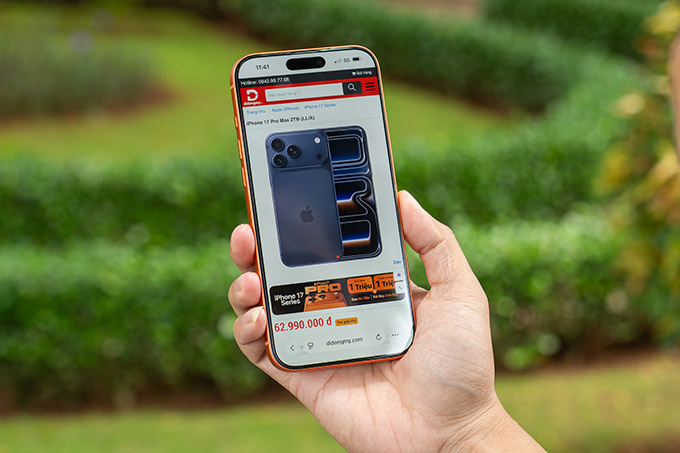Màn hình iPhone 17 Pro Max cho trải nghiệm đỉnh cao