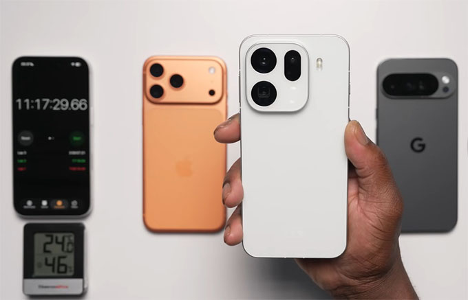 Kết quả kiếm tra thời lượng pin