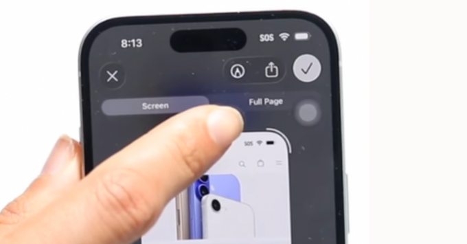 Chụp cuộn trang (Full Page) trên iPhone 17 – Lưu trọn bài viết dài