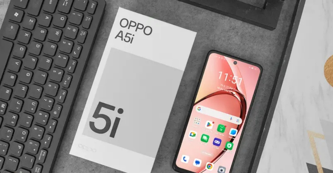 OPPO A5i - Lựa chọn hoàn hảo giúp tối ưu chi phí cho phụ huynh nhưng vẫn đáp ứng trọn vẹn nhu cầu học tập cơ bản.