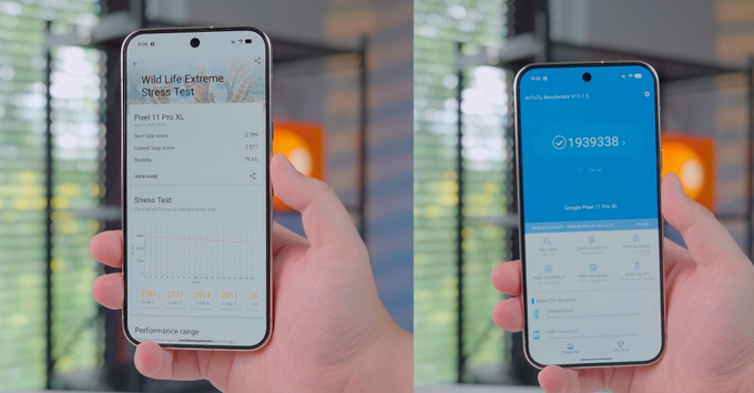 Pixel 11 Pro XL với Tensor G6 - Trái tim thông minh tối ưu cho mọi tác vụ hàng ngày.