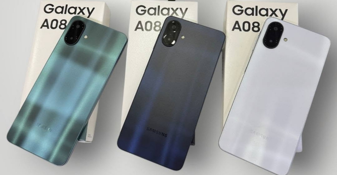 Galaxy A08 là bạn đồng hành lý tưởng cho tài xế công nghệ, học sinh sinh viên và người lớn tuổi cần máy pin trâu, bền bỉ.