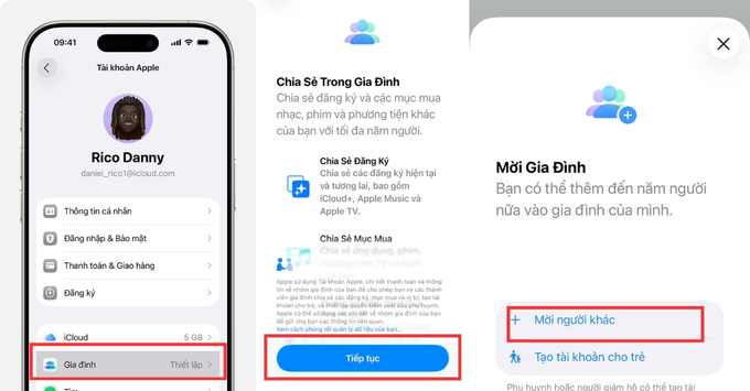 Cách thiết lập trên iPhone/iPad -hướng dẫn chi tiết
