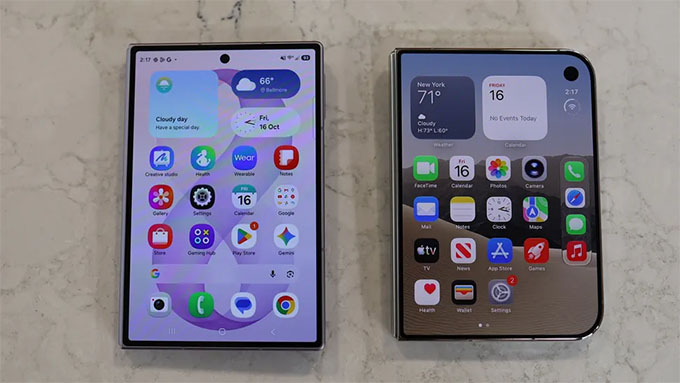 Đánh giá màn hình iPhone Duo, nếp gấp có còn không?