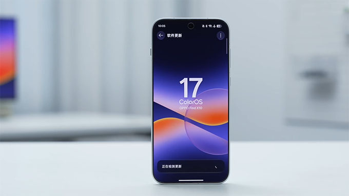OPPO Find X10 chạy ColorOS 17