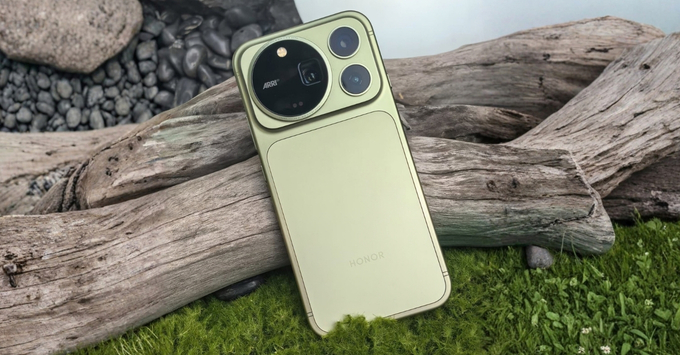 Màu Moss Green trên Honor Magic9 Pro Max – Giao hòa cùng thiên nhiên.