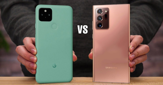 Nên mua Galaxy Note 20 Ultra hay Google Pixel 5: Đâu là sự lựa chọn tối ưu?