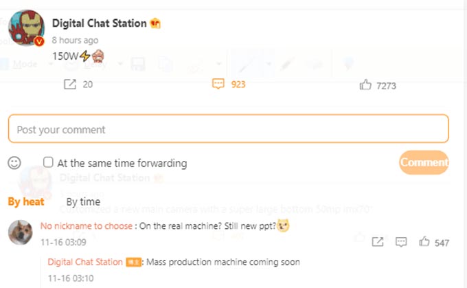 Bất ngờ với chiếc smartphone hỗ trợ sạc nhanh 150W chuẩn bị trình làng