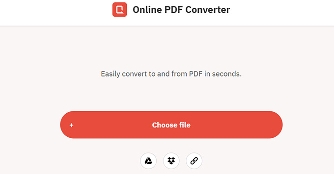 Cách chuyển file EPUB thành PDF từ Convarter