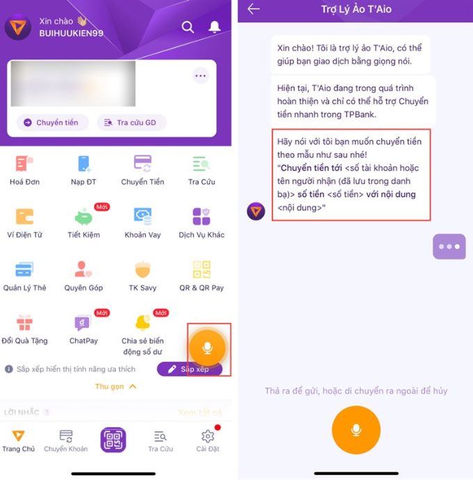 VoicePay bước 4