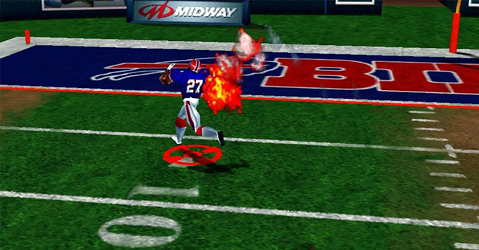 Game thể thao trên điện thoại NFL Blitz