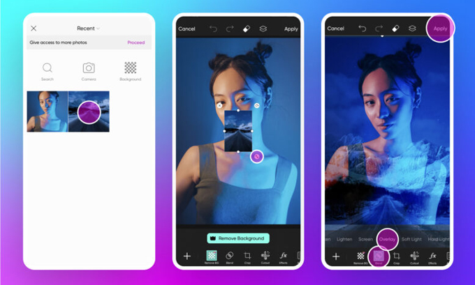 Phần mềm chỉnh sửa ảnh trên điện thoại Pics Art chỉnh sửa