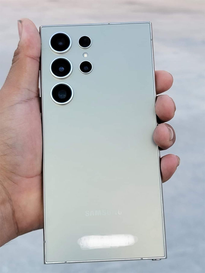 Galaxy S24 Ultra có ngoại hình tương tự Galaxy S23 Ultra