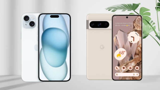 Mua iPhone 15 và Google Pixel 8 Pro tại Di Động Mỹ