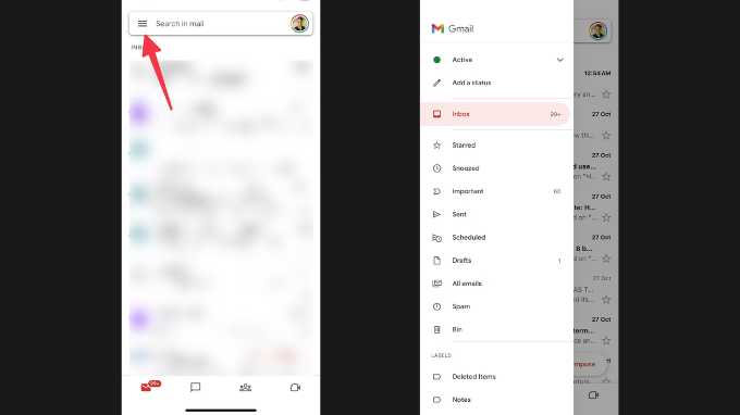 Sử dụng ứng dụng Gmail trên iPhone