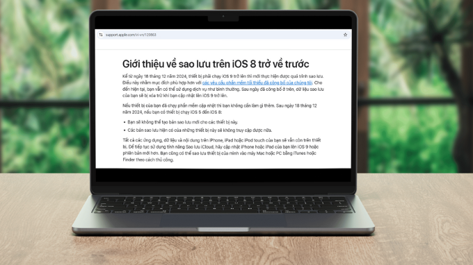 Apple quyết định xóa toàn bộ iCloud trên iOS 8