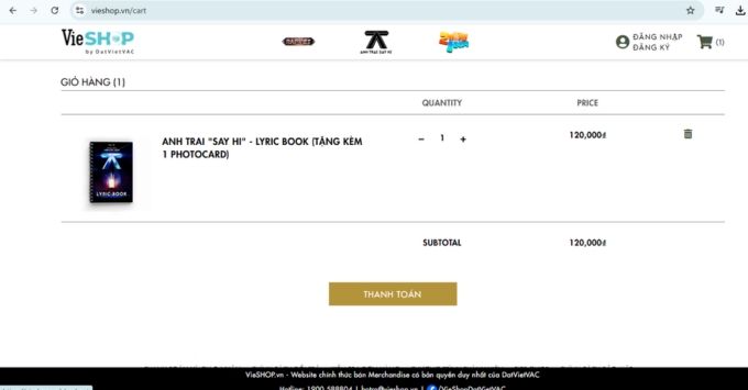 Cách sử dụng YouTube Mua Sắm trên máy tính thanh toán