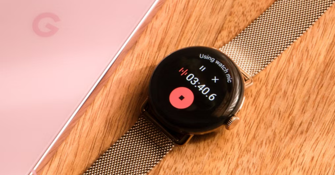 Cách ghi âm trên Pixel Watch bằng Google Recorder dễ dàng, nhanh chóng nhất!