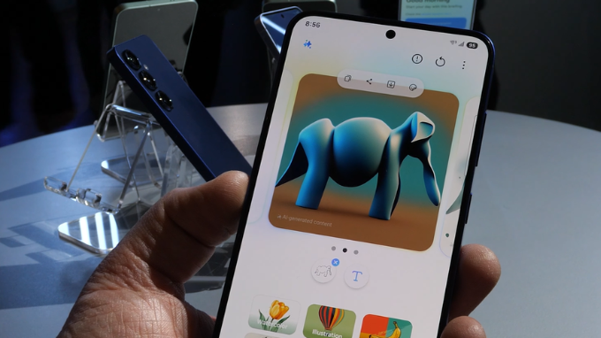 Tính năng vẽ trên Galaxy AI