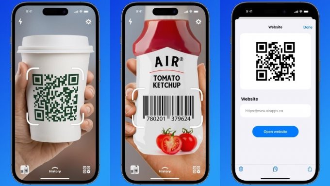 QR Code Reader Air: Công cụ quét toàn diện
