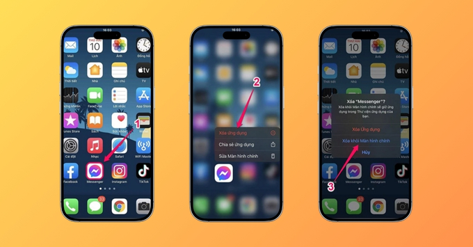 Cách đặt mật khẩu ứng dụng trên iPhone Ẩn ứng dụng hoàn toàn khỏi Màn hình chính