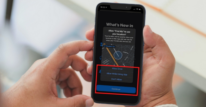 Bước 2 Hướng dẫn cài đặt định vị giữa 2 điện thoại iPhone 