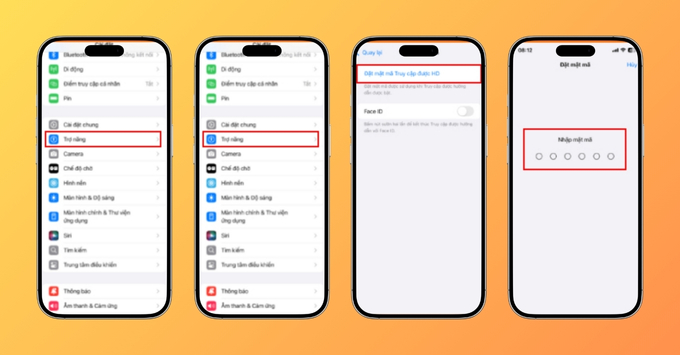 Cách đặt mật khẩu ứng dụng trên iPhone nhanh chóng và hiệu quả. Giới hạn trong một ứng dụng với Truy cập được hướng dẫn (Guided Access)