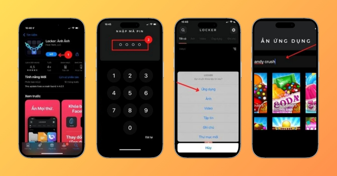 Cách đặt mật khẩu ứng dụng trên iPhone Khóa ứng dụng trên iPhone bằng ứng dụng bên thứ ba