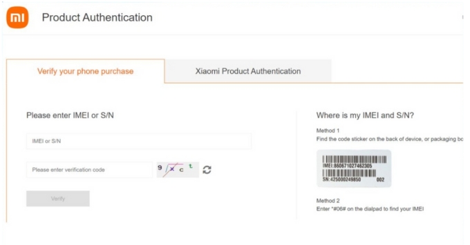 Hướng dẫn chi tiết cách kiểm tra bảo hành Xiaomi trên website chính thức