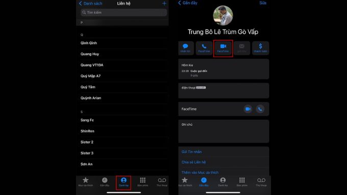  chia sẻ màn hình iPhone qua FaceTime