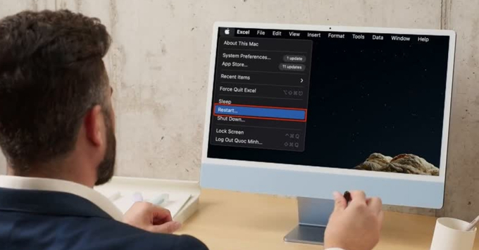 Chế độ Restart (Khởi động lại): Tắt và mở máy tự động