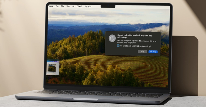 Có nên để MacBook tắt máy hoàn toàn không?