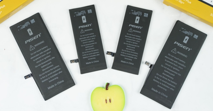 Phân loại các dòng pin độ iPhone phổ biến Lựa chọn 1: Pin dung lượng cao từ các thương hiệu có tên tuổi