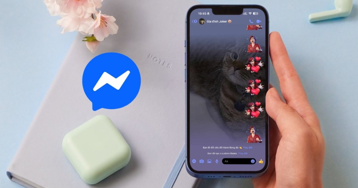 Hướng dẫn đổi hình nền Messenger thành ảnh cá nhân nhanh chóng