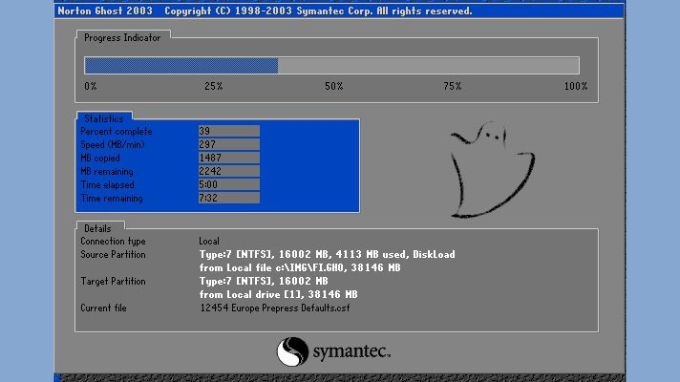 Cách sử dụng Onekey Ghost cài lại win