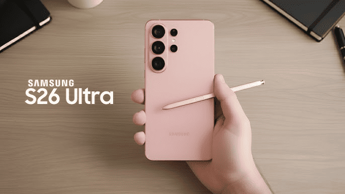 Galaxy S26 Ultra màu vàng hồng (Pink Gold)