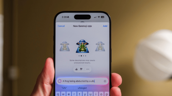 Genmoji là gì? Điều kiện sử dụng