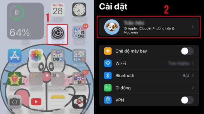 Cách tắt tính năng iPhone is Findable
