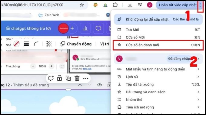 ChatGPT không phản hồi
