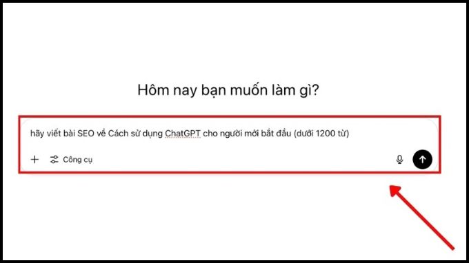 ChatGPT không phản hồi